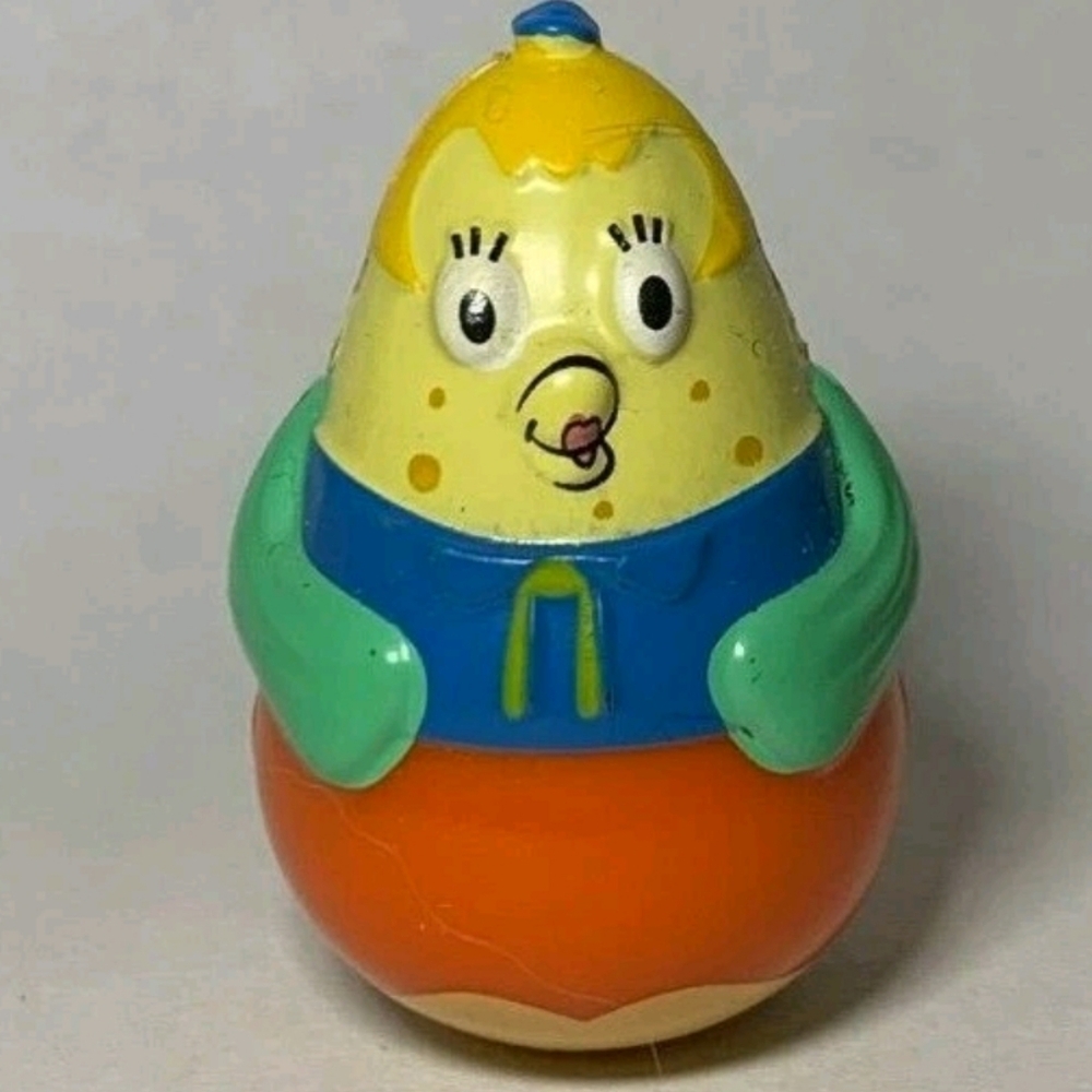 SpongeBob Mystery Krabby Patty Prize Mrs. Puff Toy Frankford Weeble Blind bag